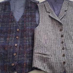 Two Suitsupply vest